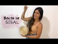 DIY- COMO FAZER BOLSA DE SISAL- Passo a Passo|| ZannySantos