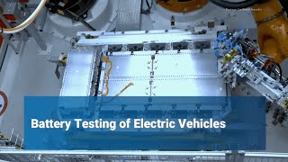 Electric Vehicle Battery Testing