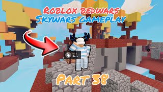 Roblox bedwars || skywars gameplay 38