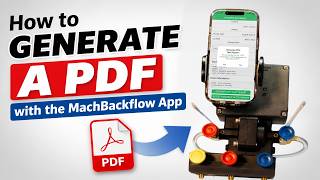Celebrity How to Generate a PDF with the MachBackflow App Profile