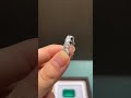 Round shape lab grown diamond wedding band \ white gold