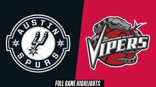 Austin Spurs vs. Rio Grande Valley Vipers - Game Highlights