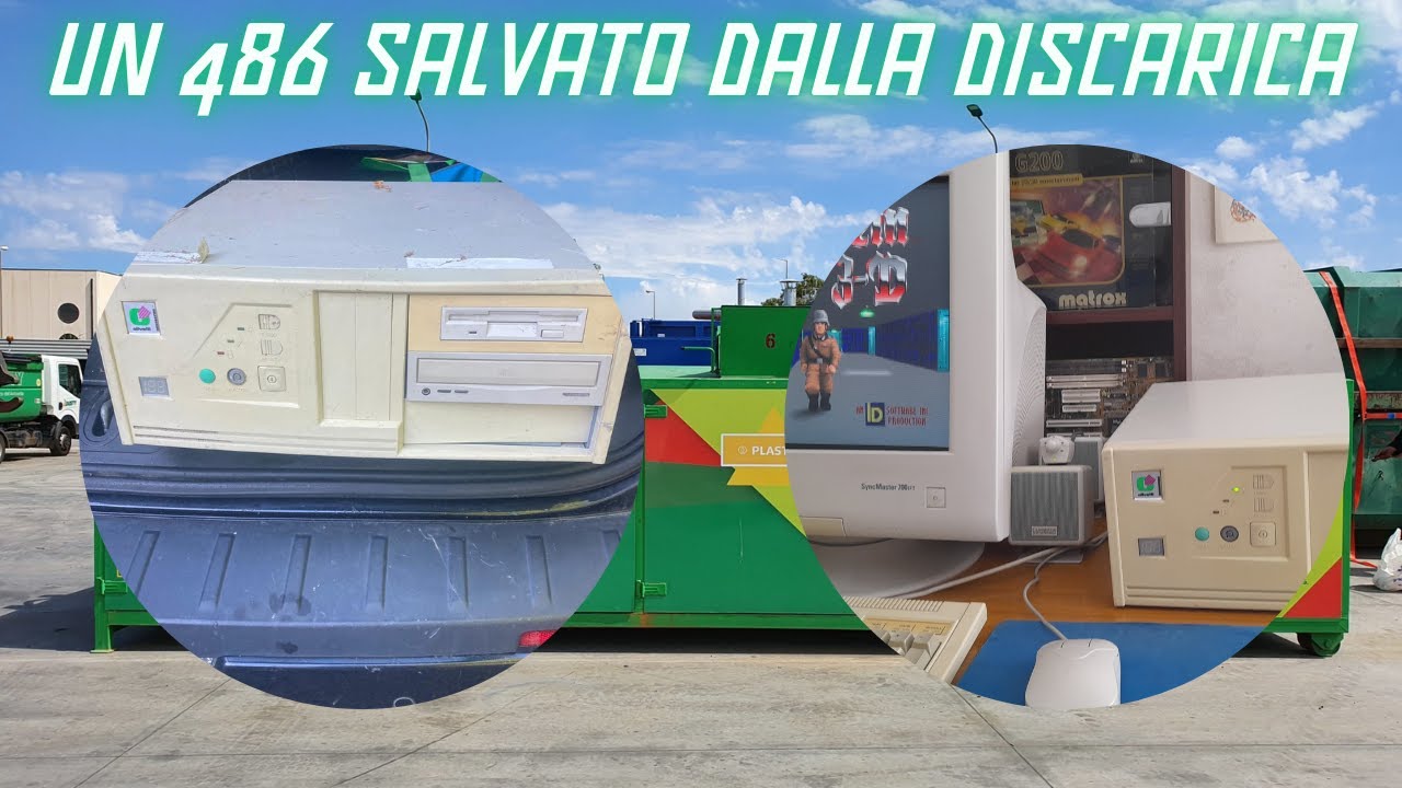 486 DX2 - Salvataggio e Recupero di un Computer Vintage - YouTube
