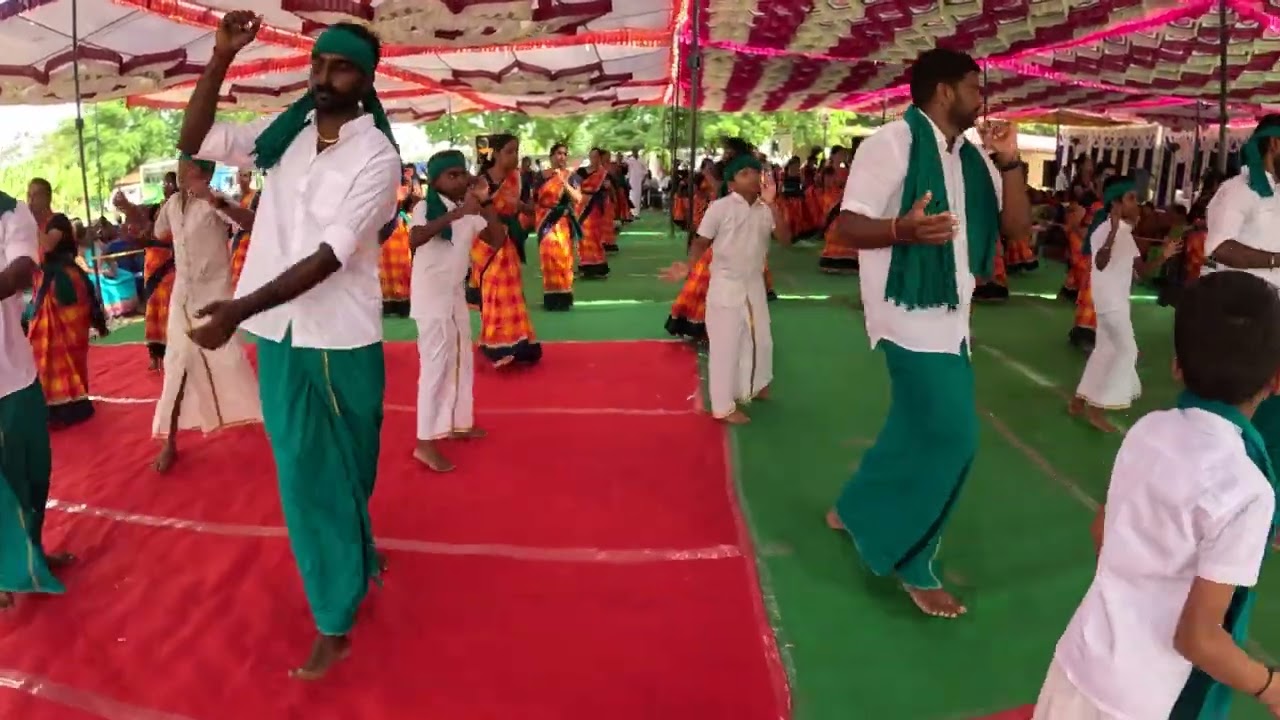 செம்பவள கால் நாட்டி பாடல்/தாளவாடி காங்கேயன் கலைக்குழு வள்ளி கும்மி கொங்கு குடும்ப விழா