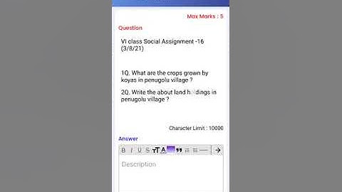 MCB app  --  view assignments and submit them, online classes and online exam.