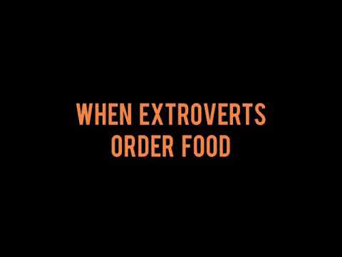 Ordering food | Introverts vs Extroverts | struggles of an introvert| sketch comedy
