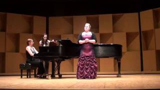 Melissa Van Dijk, Soprano - O Del Mio Amato Ben, Donaudy