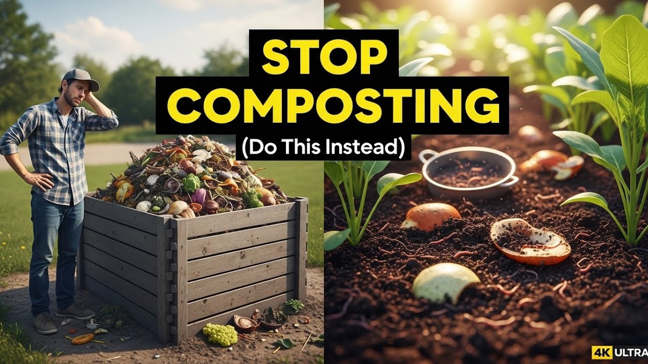 Stop Composting. Do This Instead for Better Soil (Low Effort Gardening)