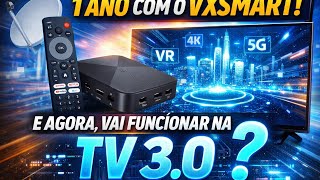 1 ANO COM O Receptor VX Smart DA VIVENSIS! Valeu a pena? | Usa antena e Internet!
