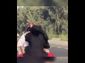 Bike vs Motorway Police Chase 😄😄 #pakwheelsfanclub #motorwaypolice #chase