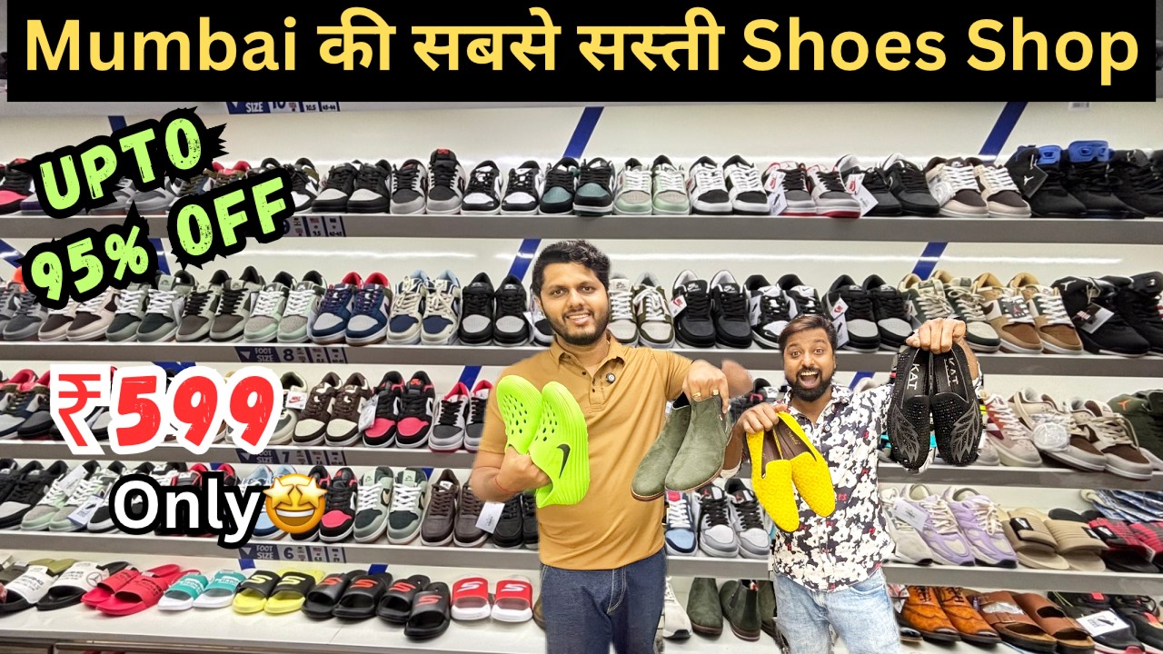 100% Original shoes & Flip Flops l Up to 95% Off | Nike,jack&jones | Branded shoes in Mumbai