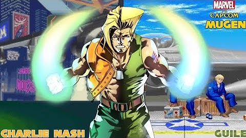 Marvel VS Capcom MUGEN Playthrough - Charlie Nash / Guile
