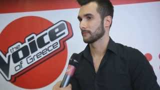 The Voice of Greece | Interview Παύλος Δούνης (V Reporter)