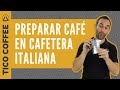 Cómo funciona la cafetera italiana (Moka)