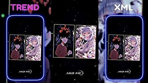 Chamak Chamak Teri Pauju ☺️💫@Sakib_Exe_Yt TikTok Trending Video 😍Alight Motion Xml #xml #alightmotion