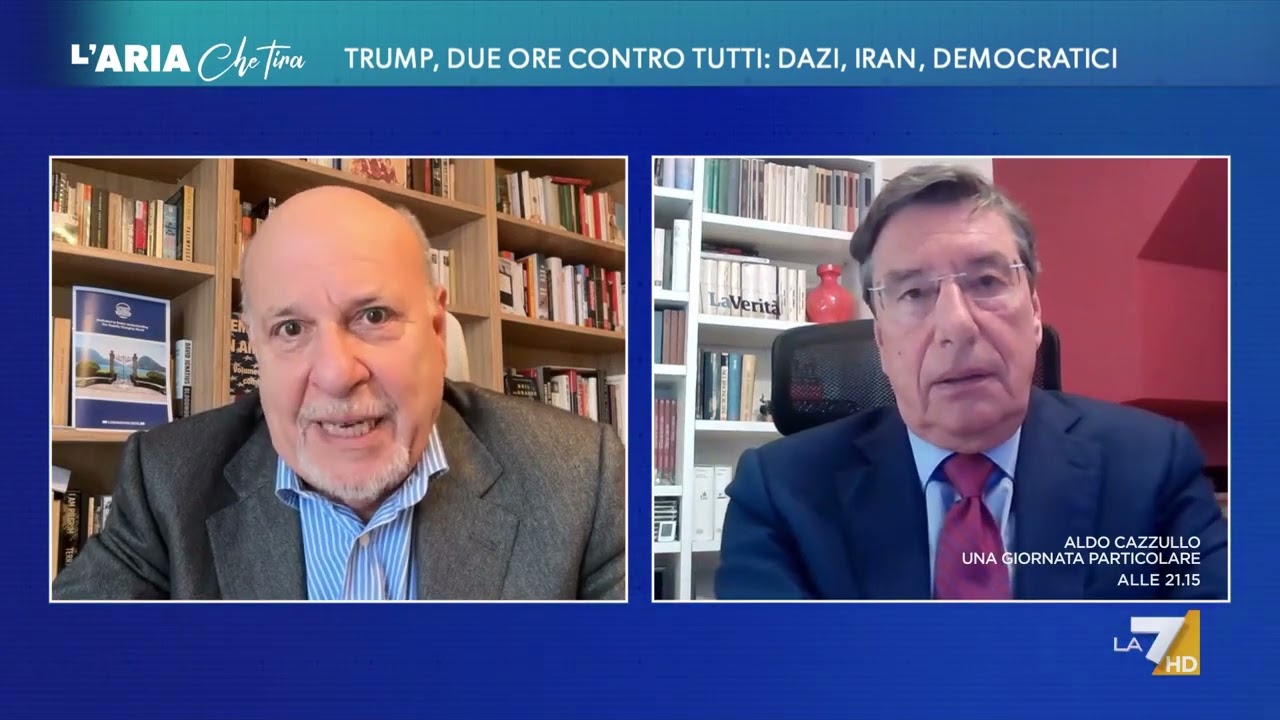 Lite tra Alan Friedman e Massimo De Manzoni: 