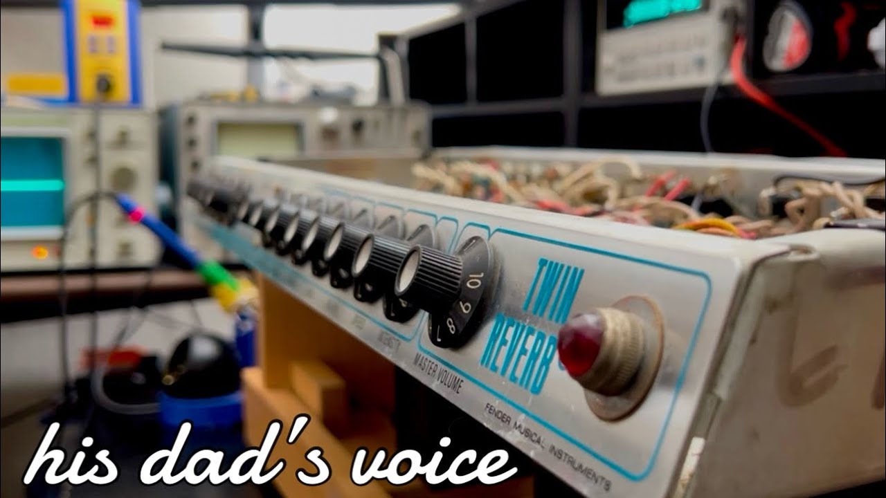 1978 Fender Twin Resto Part 1: The soundtrack of his childhood