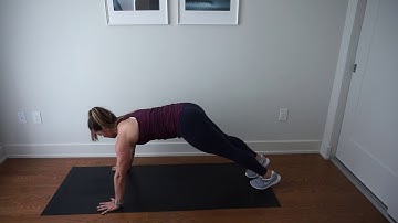 Plank Walkout to Pushup
