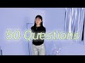【50 Questions】改めまして三苫愛です。50の質問に答えていきます！
