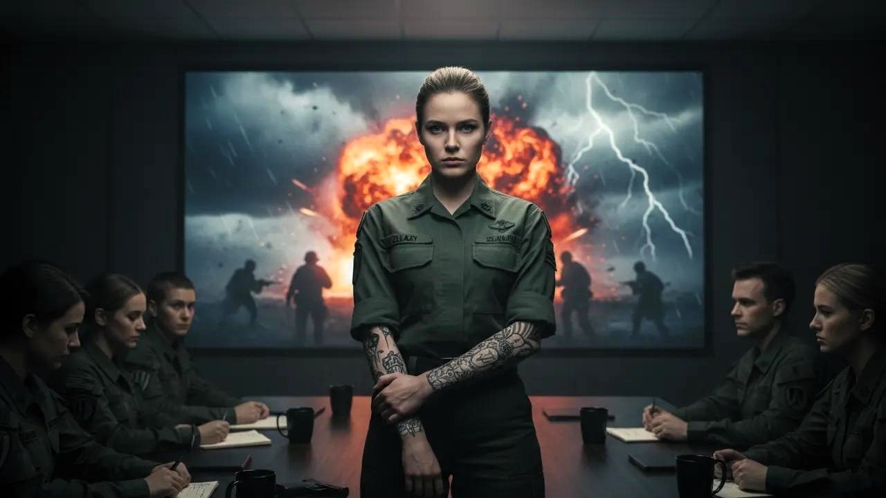 Admirał GROM drwił z jej tatuażu, aż zrozumiał, że była jego przełożoną w rzeczywistości