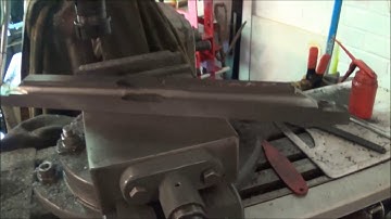 Herbert Surface Grinder part 4 fitting the carriage