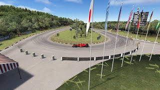 This is dangerous!!! Sainz onboard at the Thomson Road grand prix track