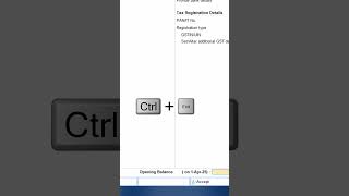 Create Ledger Faster with These 2 Tally Shortcuts ⚡#tally #tallyprime #tallyshorts