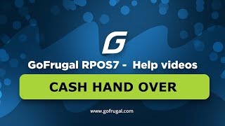 GoFrugal RPOS7 - Cash Hand Over screenshot 3