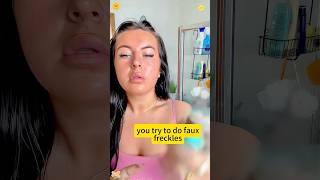 Funny moments of makeup fail 😂 #funny #fyp #makeup #viral #foryou