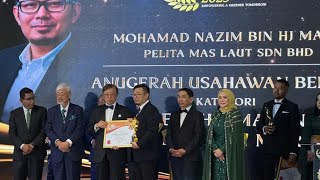 Pelita Mas Laut raih Anugerah Usahawan Berjaya - Perkhidmatan Profesional Maritim
