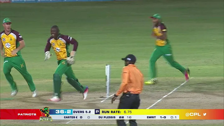 Superb Barnwell fielding sends Carter on his way