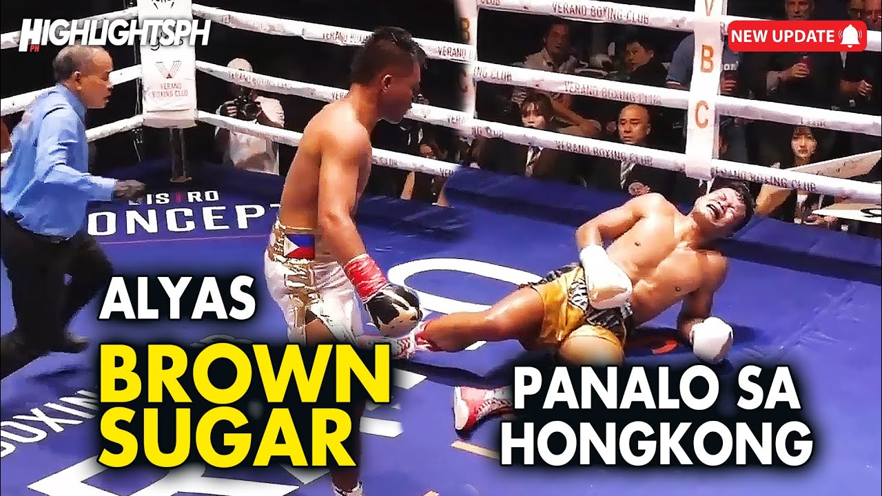 NEW FIGHT: Rank 1 may Alyas na BROWN SUGAR, Panalo sa Hongkong! 🇵🇭Carlo Bacaro vs 🇹🇭Chan Sala