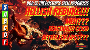Hellish Rebuke Is Another Unimpressive 1st Level Spell In Dungeons and Dragons 5E
