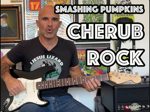 Cherub Rock Smashing Pumpkins Guitar Lesson + Tutorial [WITH