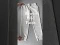How To Fold Track Pants So They Won T Come Undone Home Folding Easy Organization How To Fold Track Pants So They Won T Come Undone Home Folding Easy Organization