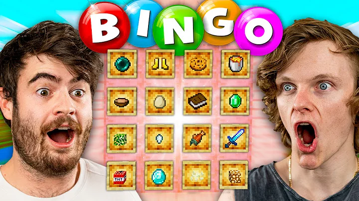 we made BINGO in MINECRAFT