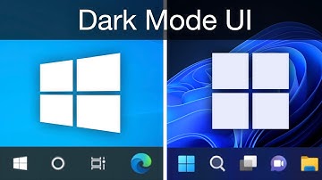 Windows 10 vs 11 22H2: Dark Mode UI!