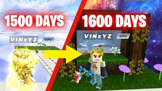 I Survived 1600 DAYS in Skyblock | Blockman Go | FurtherXT