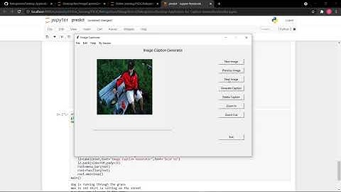 CNN LSTM Automatic Caption Generator  Application