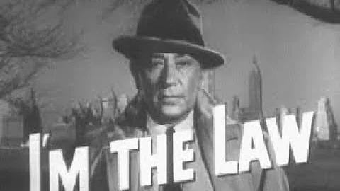 I'm the Law~ 50s TV Crime Drama~George Raft