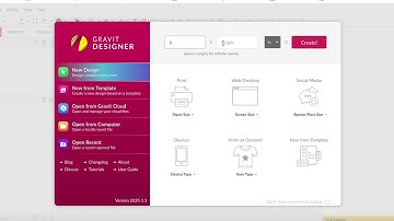 1 Create and save a gravit file