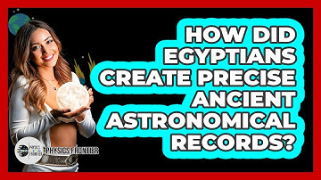 How Did Egyptians Create Precise Ancient Astronomical Records? - Physics Frontier