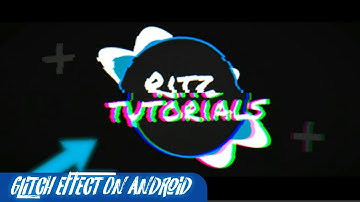 How to make glitch effect video on Android and Ios | 2018 | Inshot | Ritz tutorials