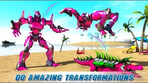Real Robot Crocodile Simulator- Robot transform Games #Part-02 Android Gameplay FHD.