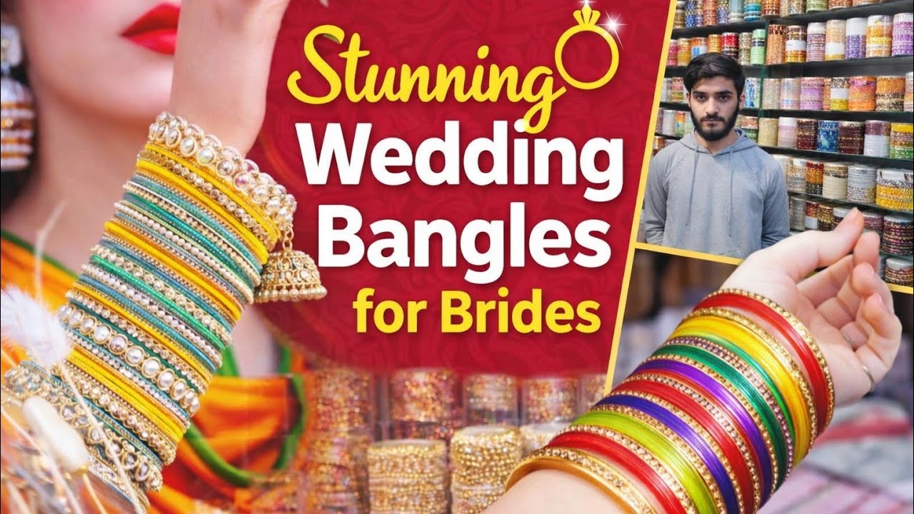  Mehndi & Barat Special Bangles Collection Gorgeous  WeddingElegant & Heavy Bridal Bangles Designs