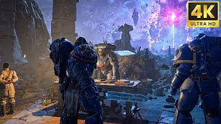 Epic Battle: Ultramarine Army vs Army of Tzeentch | Warhammer 40K: Space Marine 2 [4K 60FPS UHD] screenshot 3