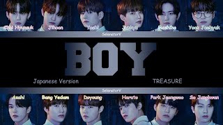 TREASURE (トレジャ) - BOY (Japanese Ver.) [Color Coded Kan_Rom_Eng]