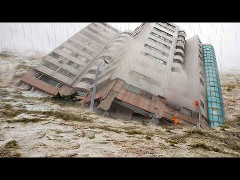 Half of Hong Kong is underwater! The worst flood in history in China after Typhoon Haikui