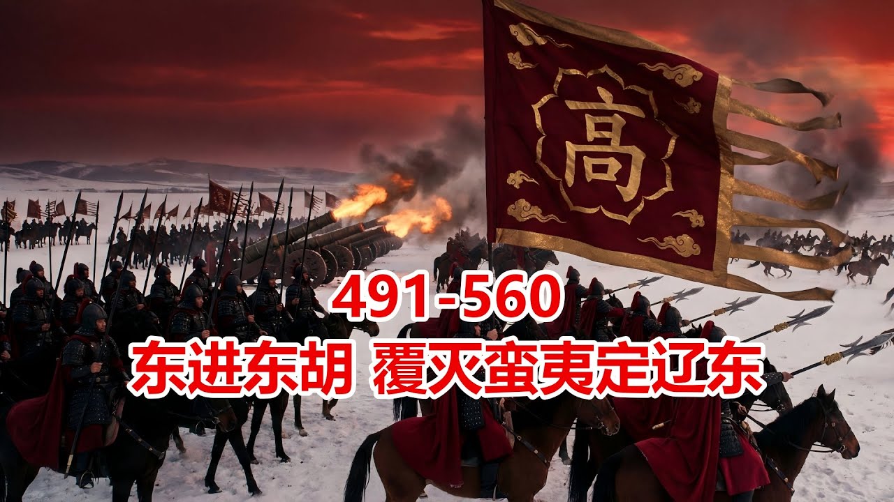 东进东胡，覆灭蛮夷定辽东：最后一战！五万铁骑全军覆没，东胡番王跪地乞降，从此北方再无异族隐患！ 