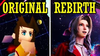 Final Fantasy 7 Rebirth Comparison - FF7 Rebirth vs. Final Fantasy VII Original (FF7 リバース)